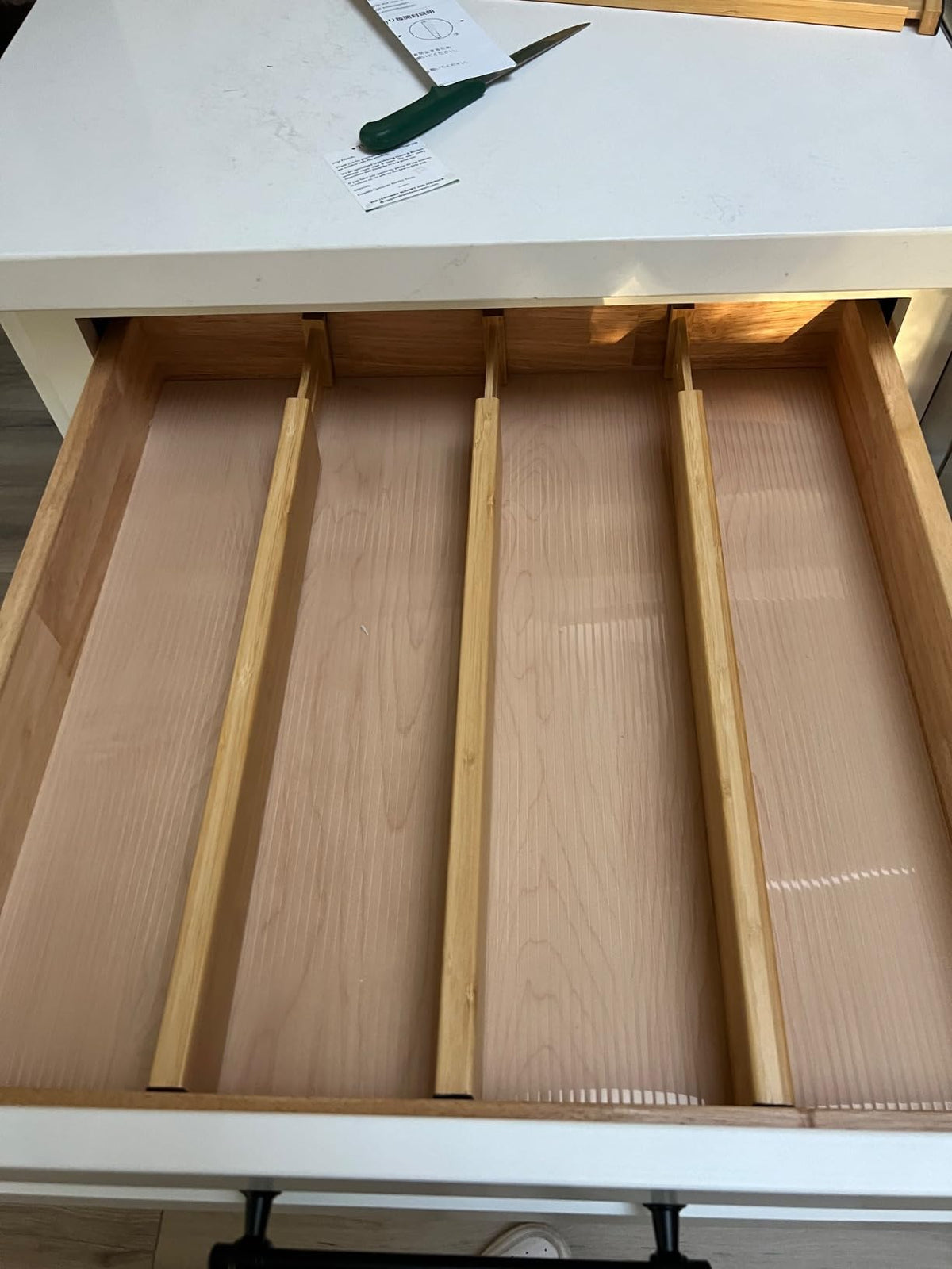 Bamboo Drawer Dividers