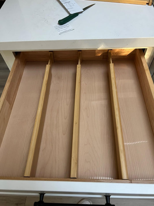 Bamboo Drawer Dividers