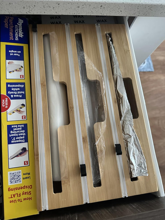 3 in 1 Wrap Organizer with Cutter and Labels