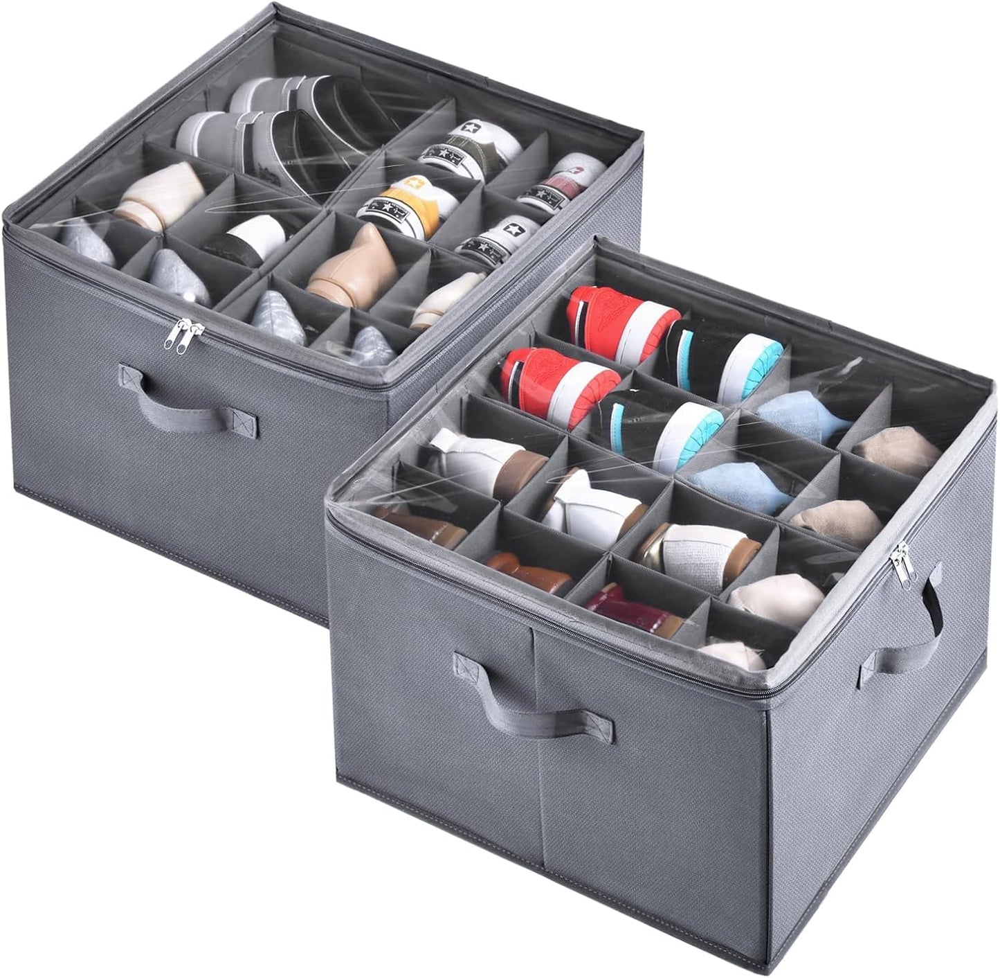 2 Pack Shoe Organizer for Closet