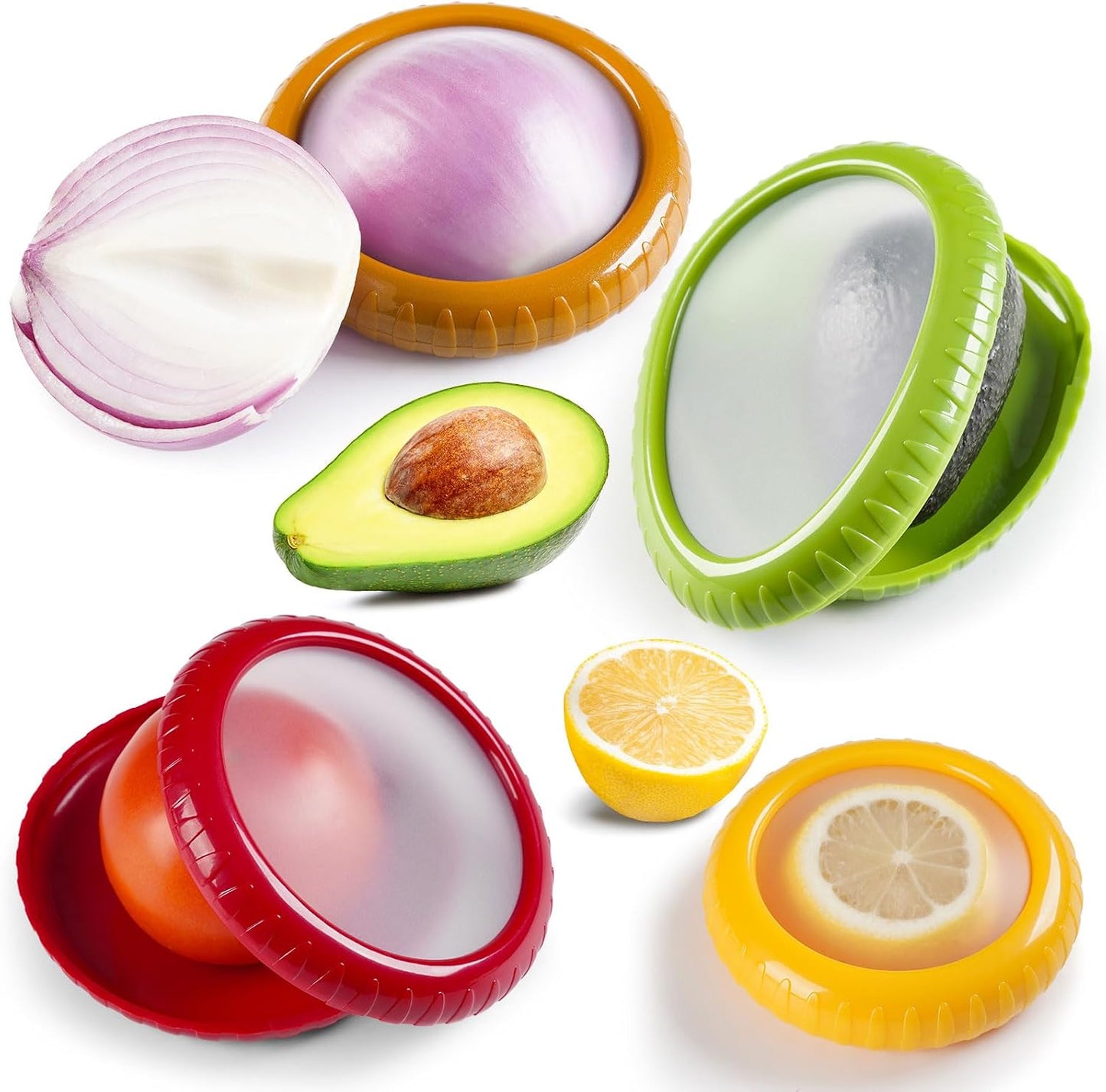 Silicone Fruit Pods Set